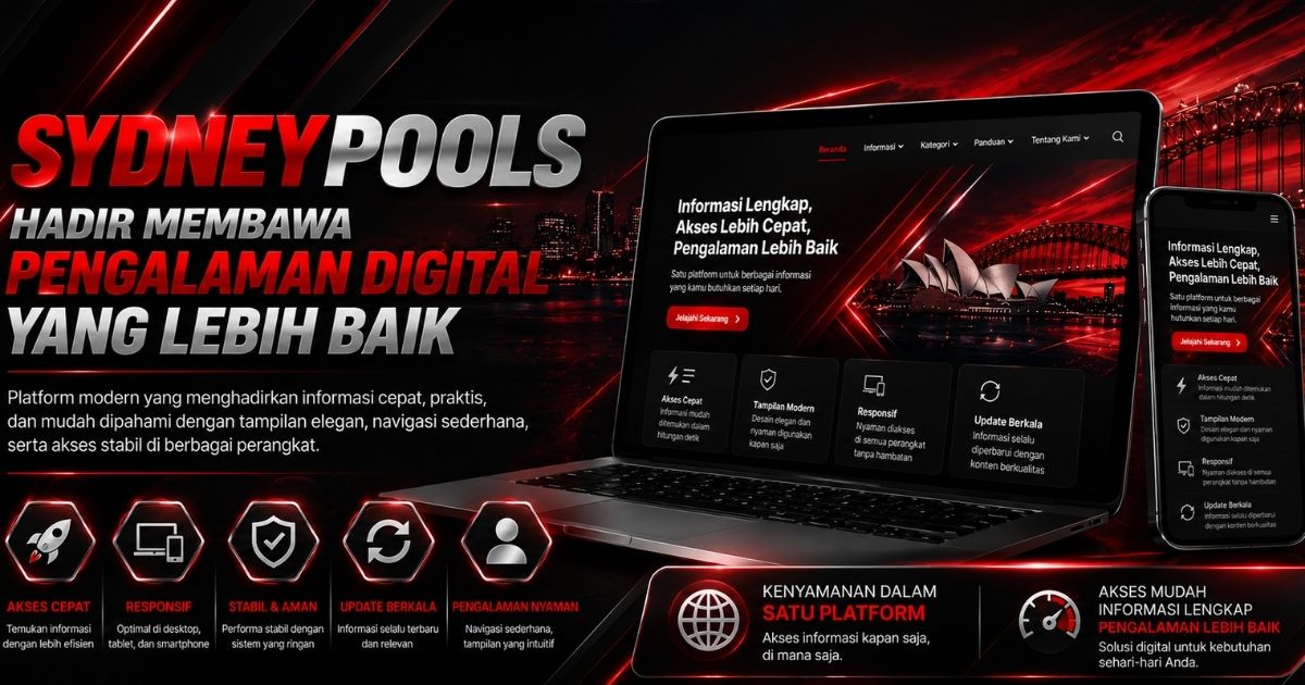 Sydneypools menghadirkan pengalaman digital yang lebih baik